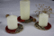 Podstawka ceramiczna pod świece